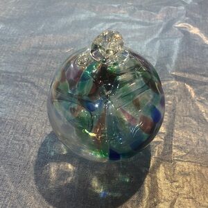 Multicolor Glass Art Sphere